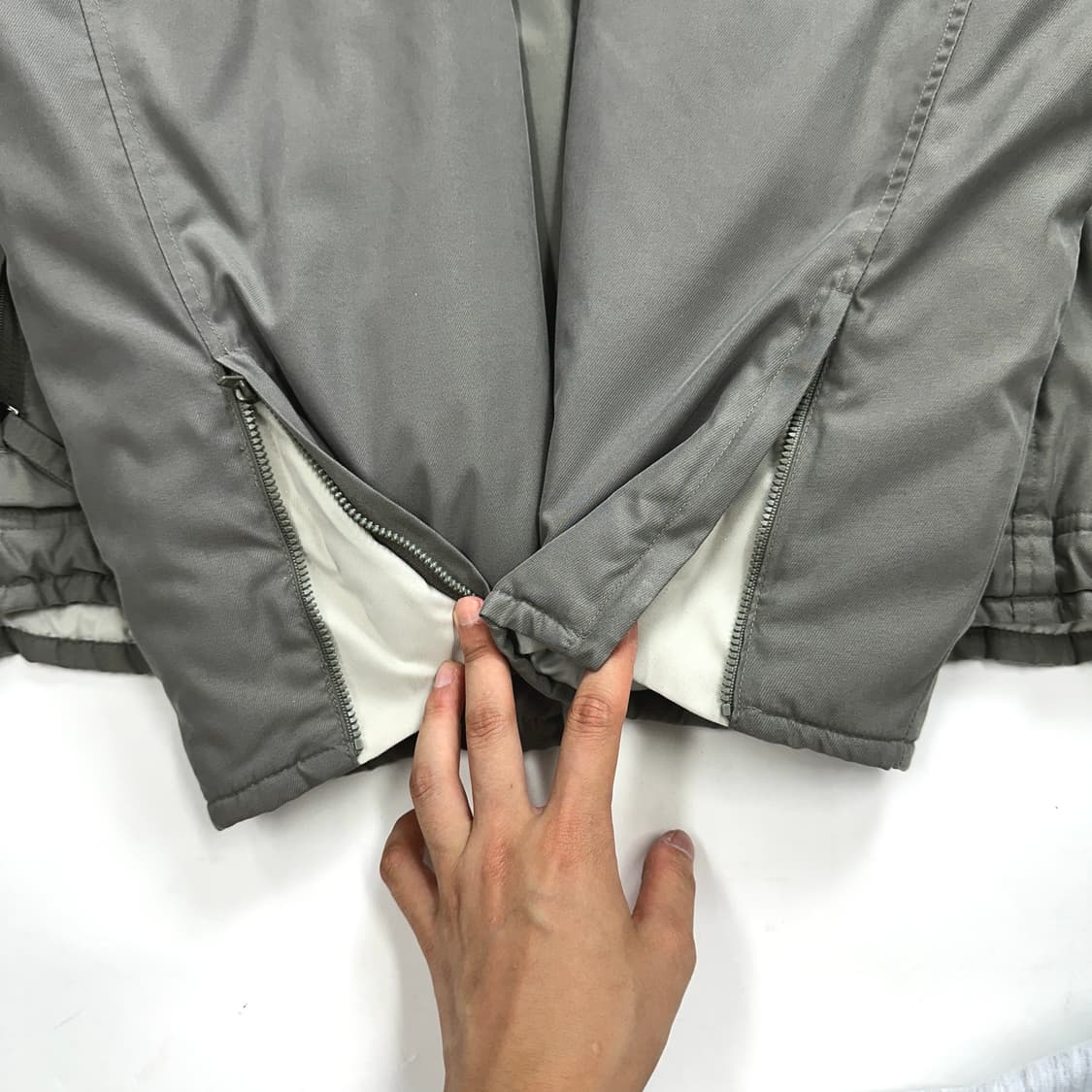 나이키 00s 카키 패딩 아노락 XL 상품이미지8