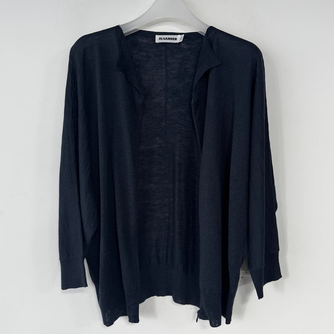 질샌더 실크 블렌드 집업 가디건 상품이미지2