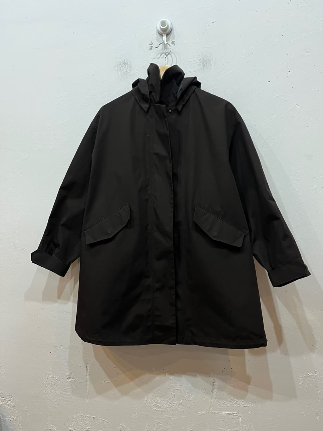 유니클로 블록테크 파카 브라운  상품이미지1