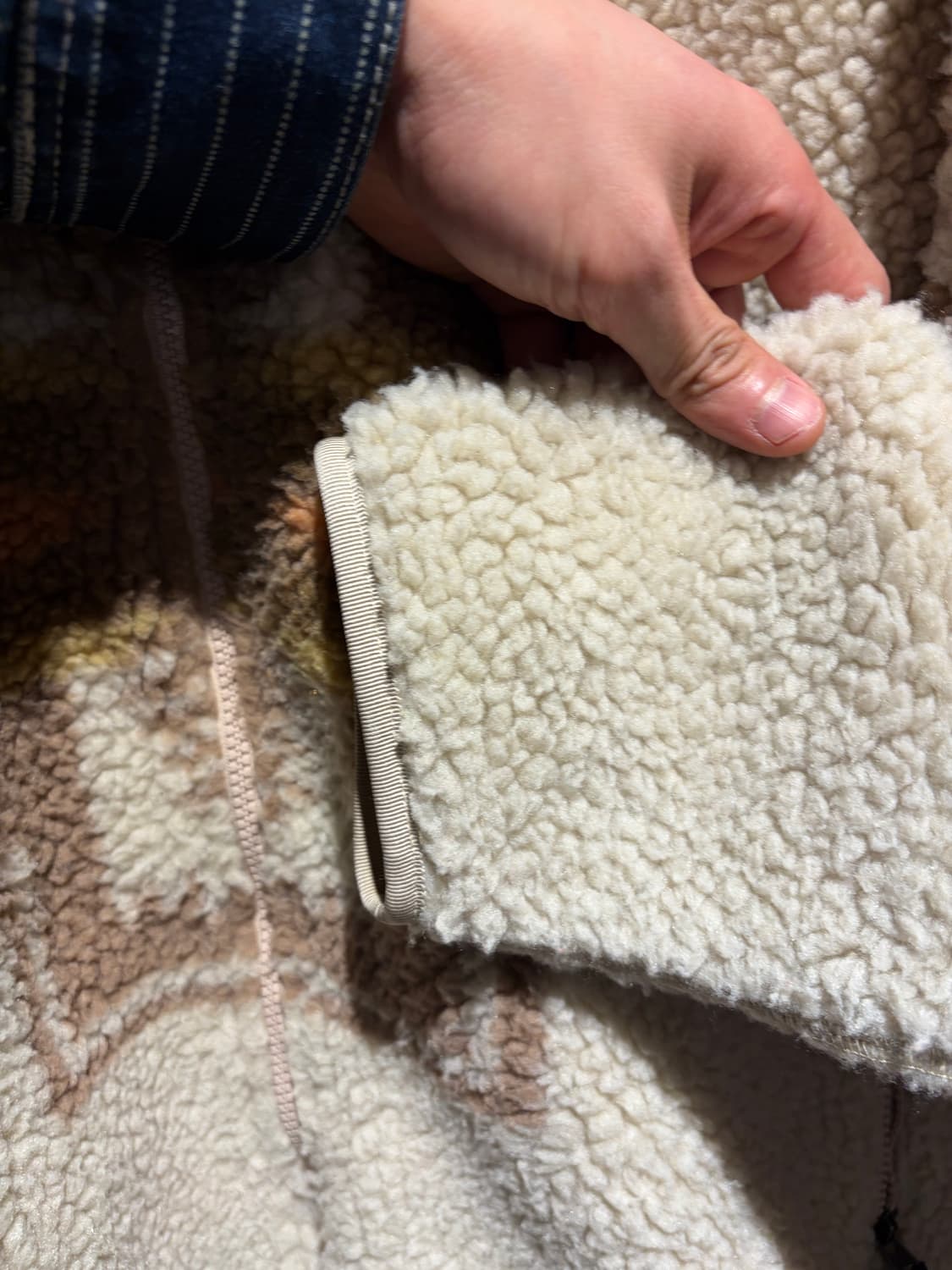 Pendleton boa fleece jacket / 팬들턴 보아 후리스 상품이미지6