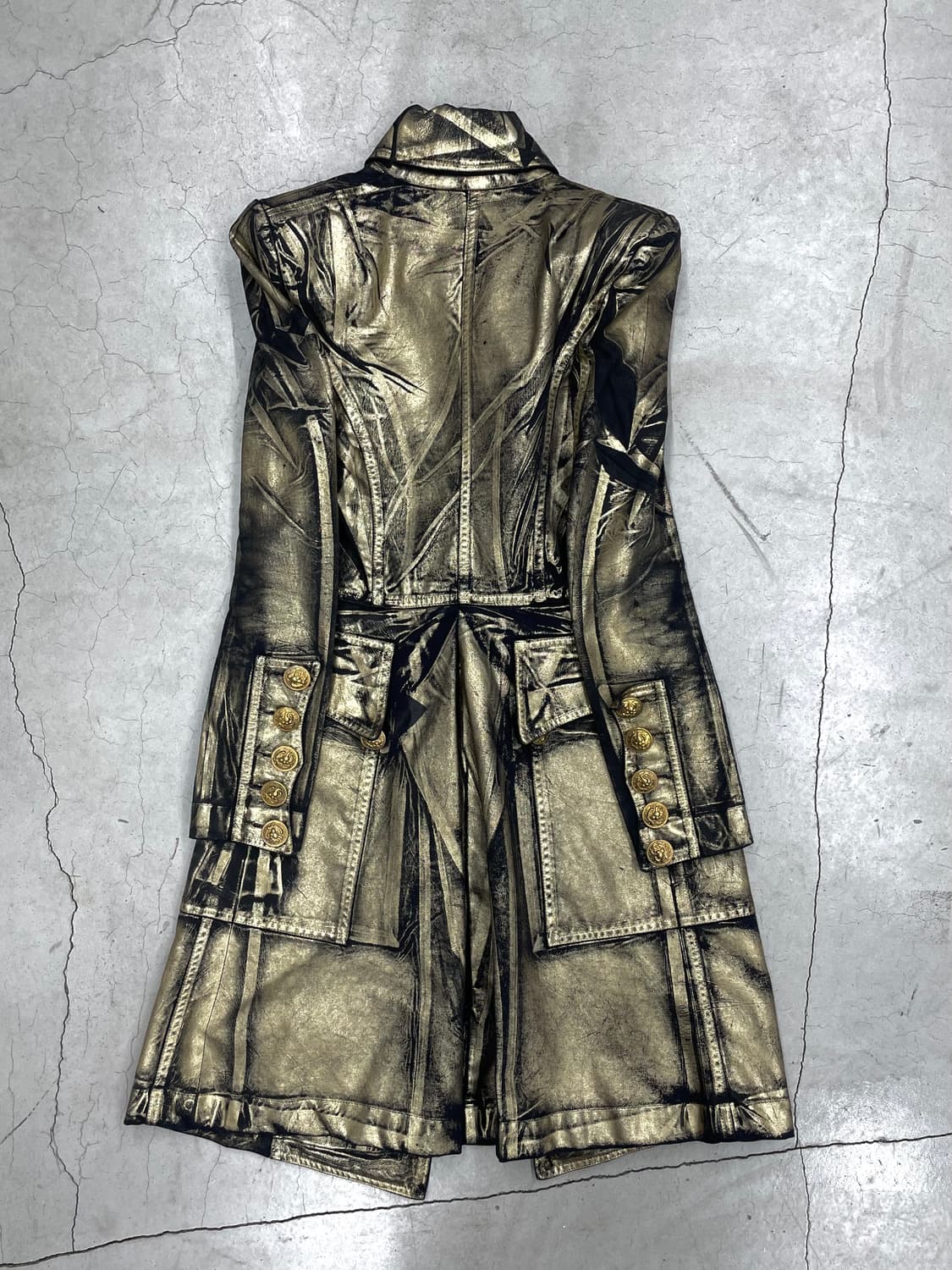 Balmain Black & Gold Napoleon Frock Coat 상품이미지3