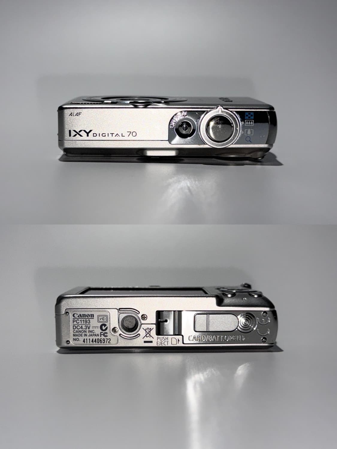 [풀구성!] 캐논 익시 ixy70 (익서스 ixus60) 실버 디카 상품이미지10