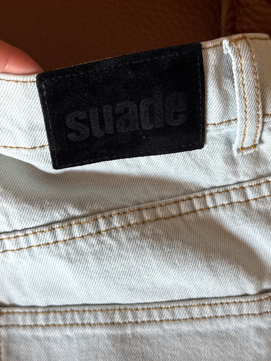 suade 버뮤다 팬츠 연청 상품이미지6