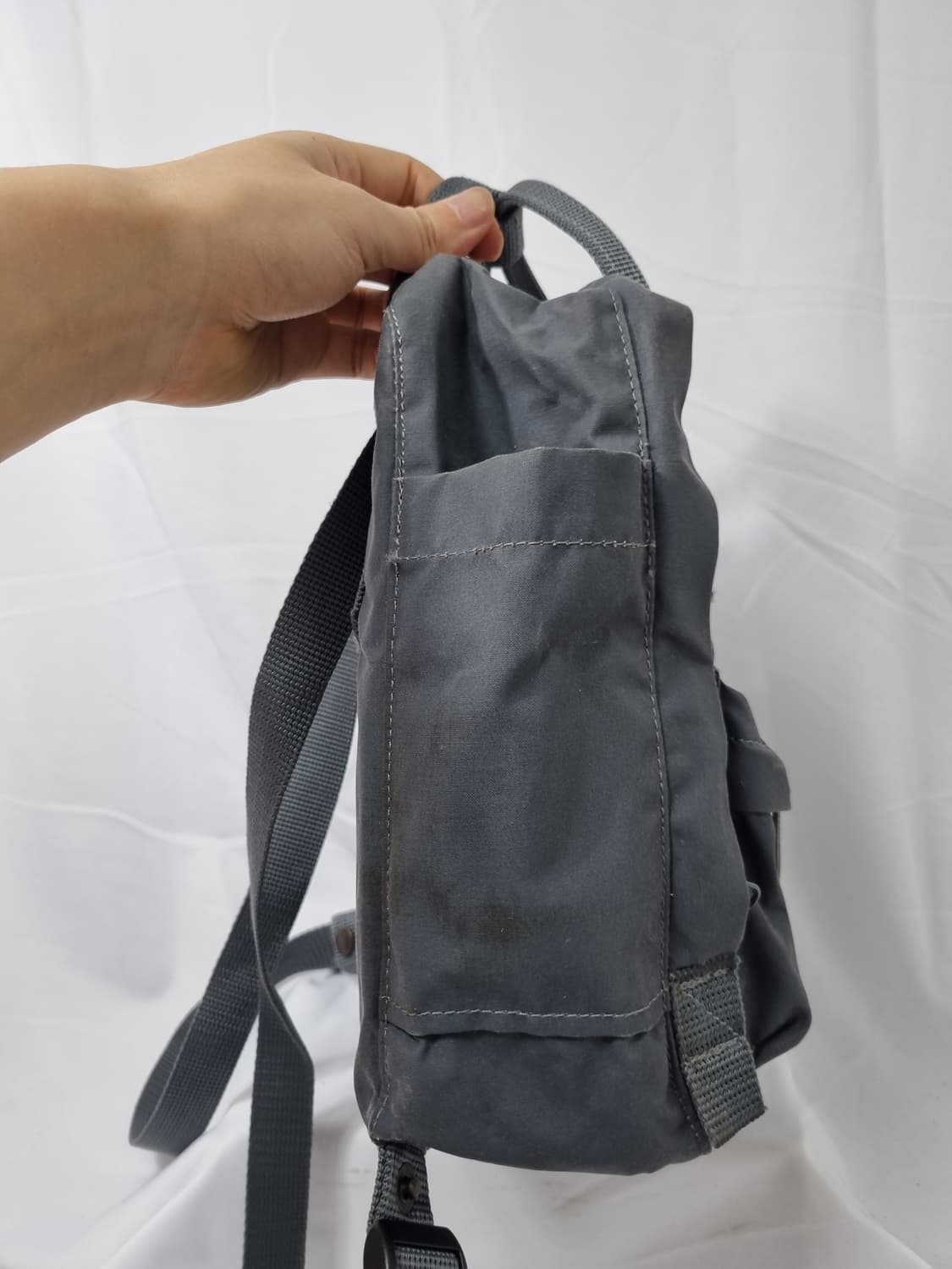 피엘라벤 칸켄 미니 7L 그레이 백팩 상품이미지5