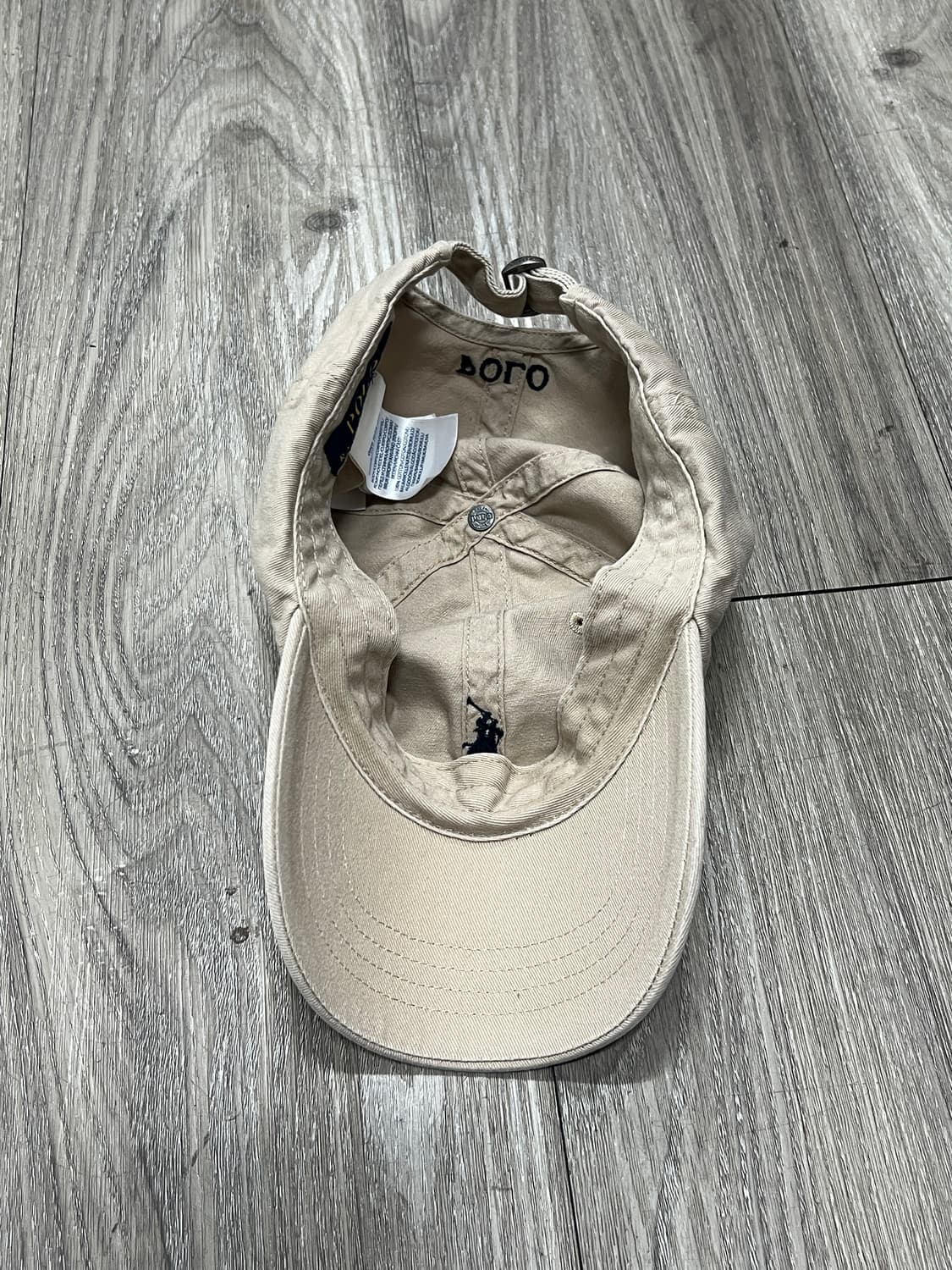 Polo Ralph Lauren 베이지 포니 볼캡 상품이미지6