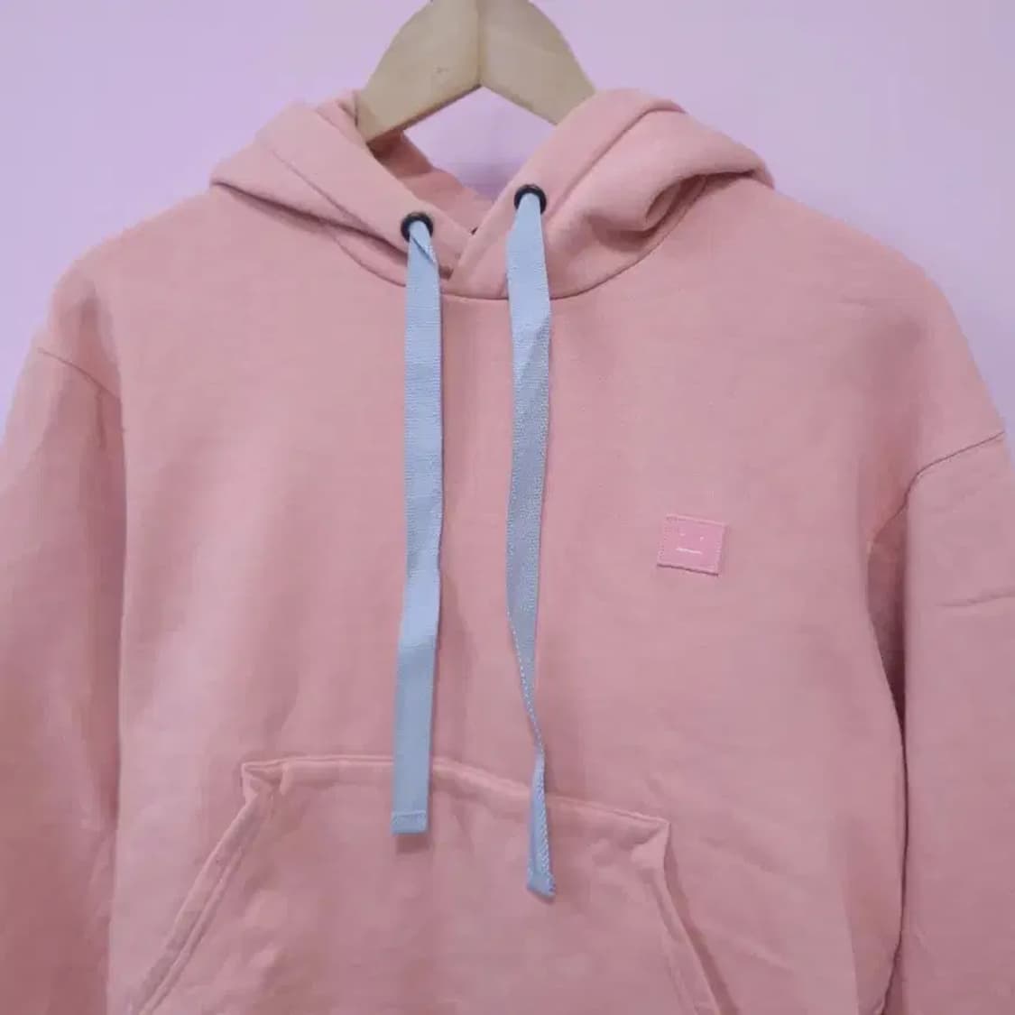 아크네 스튜디오 핑크 후드티 ~66 오버핏 상품이미지1