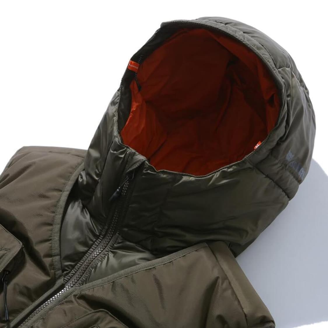 [XL] 밥캣 하드쉘 패딩 조끼 카키 새상품 상품이미지3