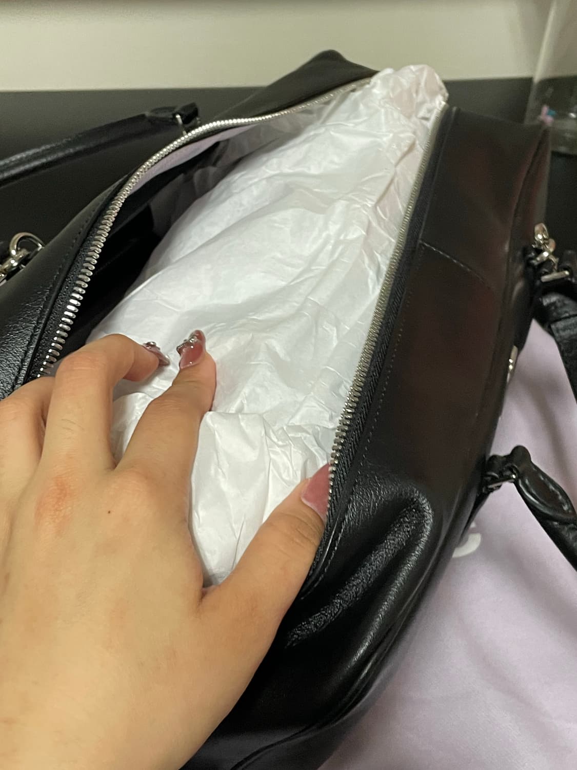 새제품) 분크 Oblong Tote L (어블론 토트백 L사이즈) 상품이미지7