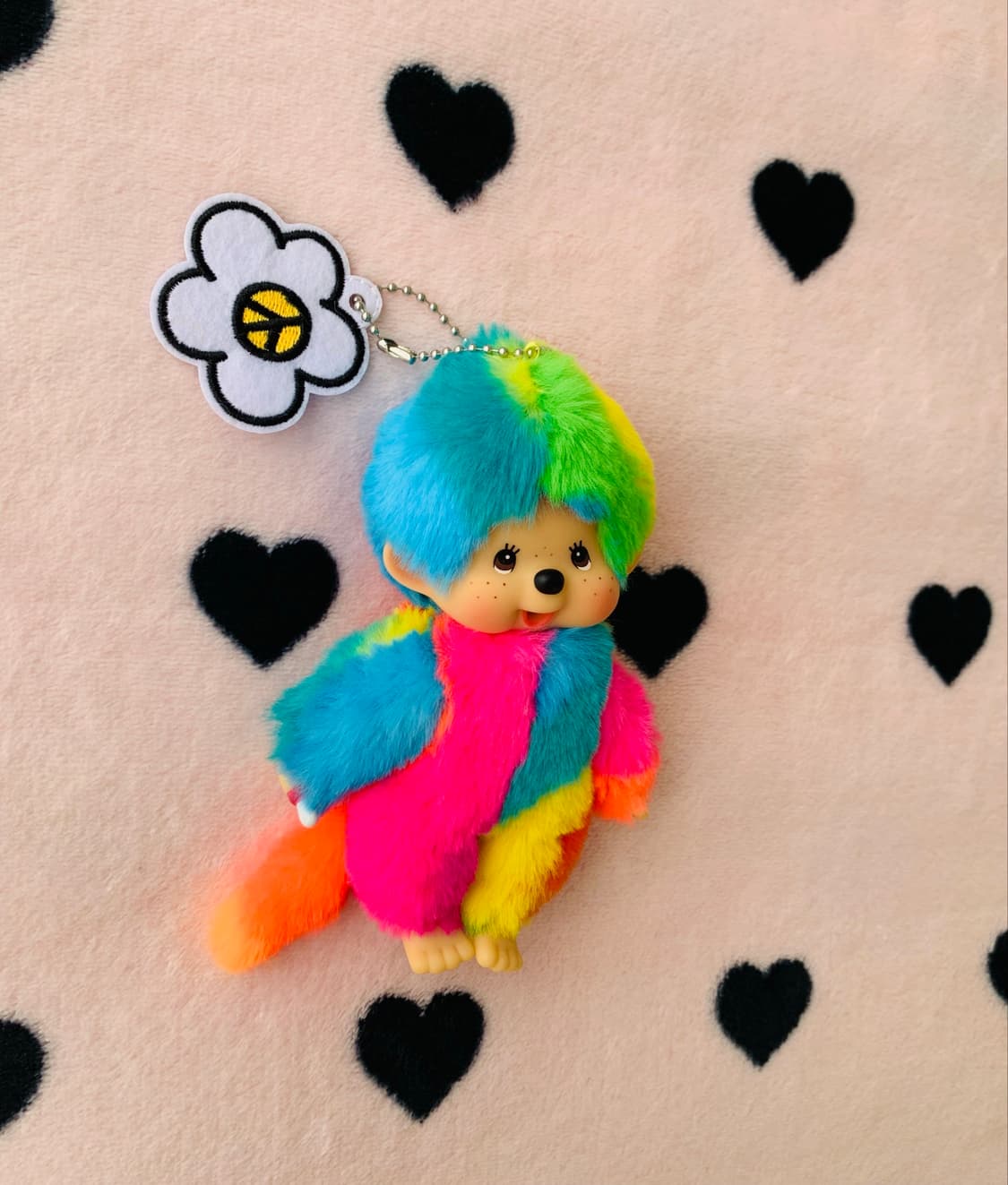 🌈몬치치 X 키무라 카에라 무지개 키체인 상품이미지3