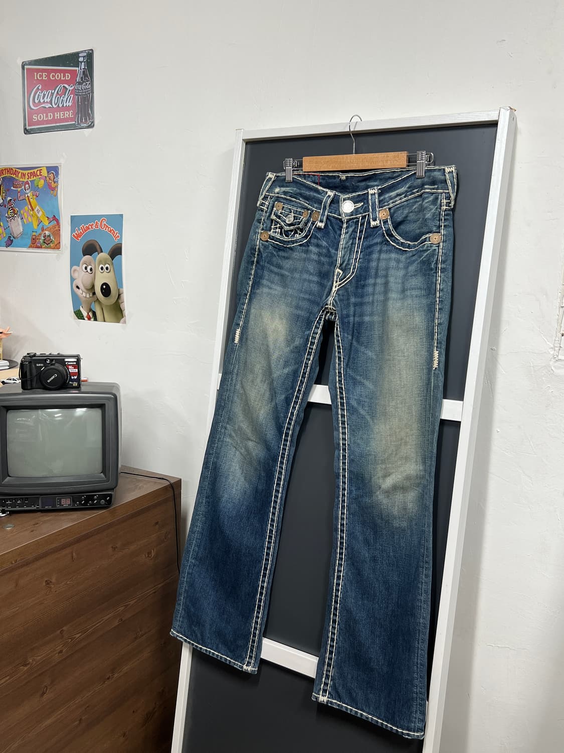 True Religion 트루릴리전 빌리 슈퍼티 스티치 데님팬츠 상품이미지2