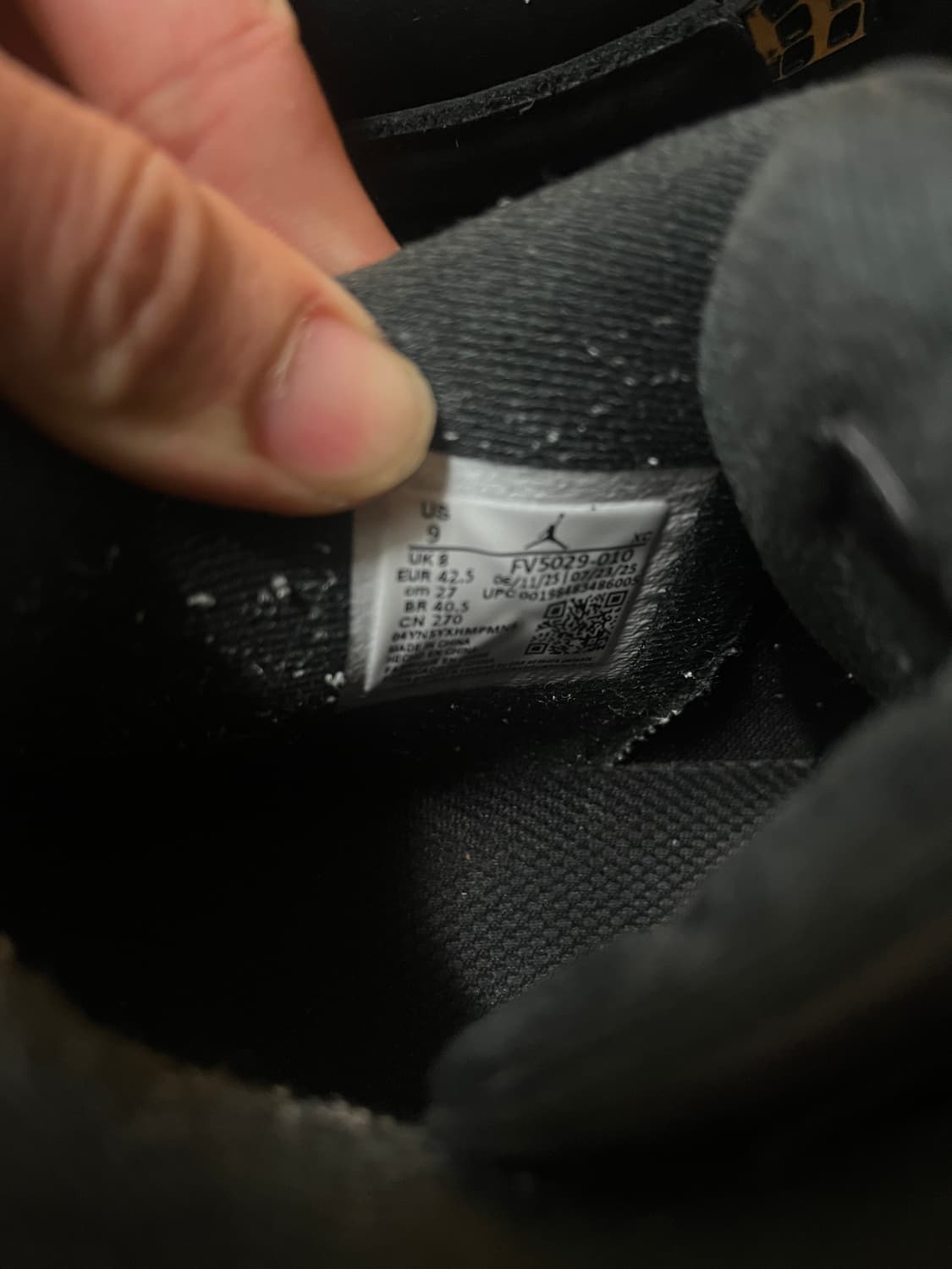 조던 4 레트로 블랙캣 2025 (270) 상품이미지4