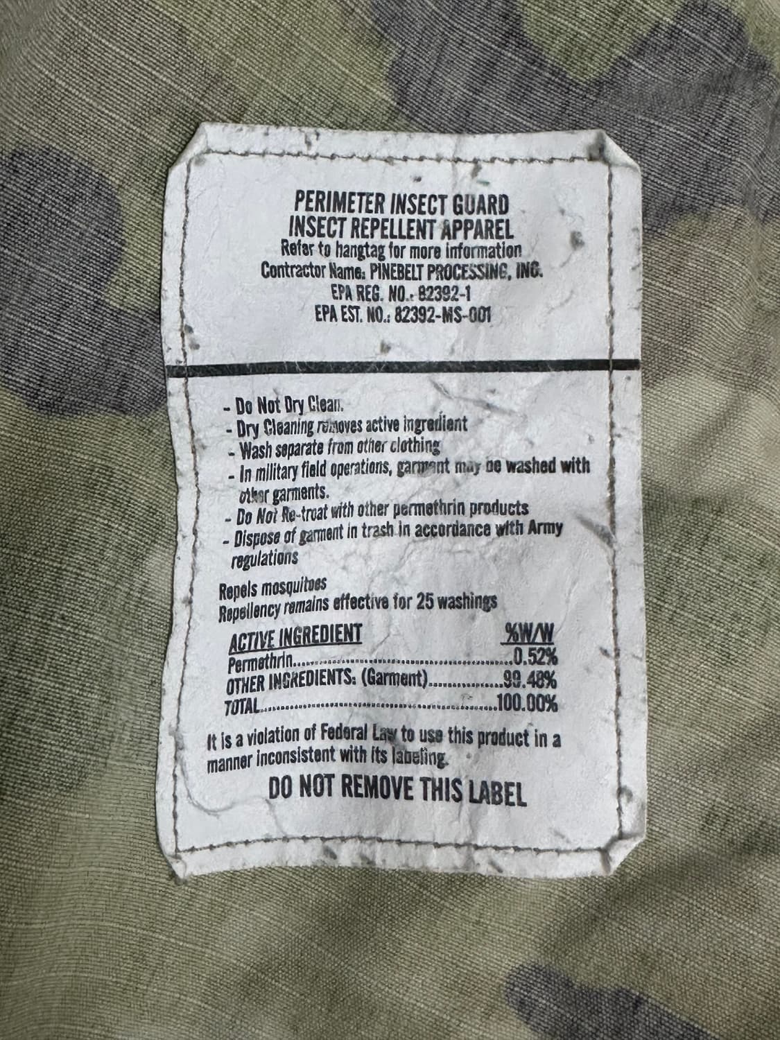 미군 OCP 멀티캠 전투복 상의 (M/L) (L) 상품이미지10