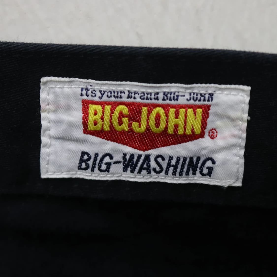 90'S BIG JOHN 104 블랙 코튼 팬츠 68313 상품이미지8