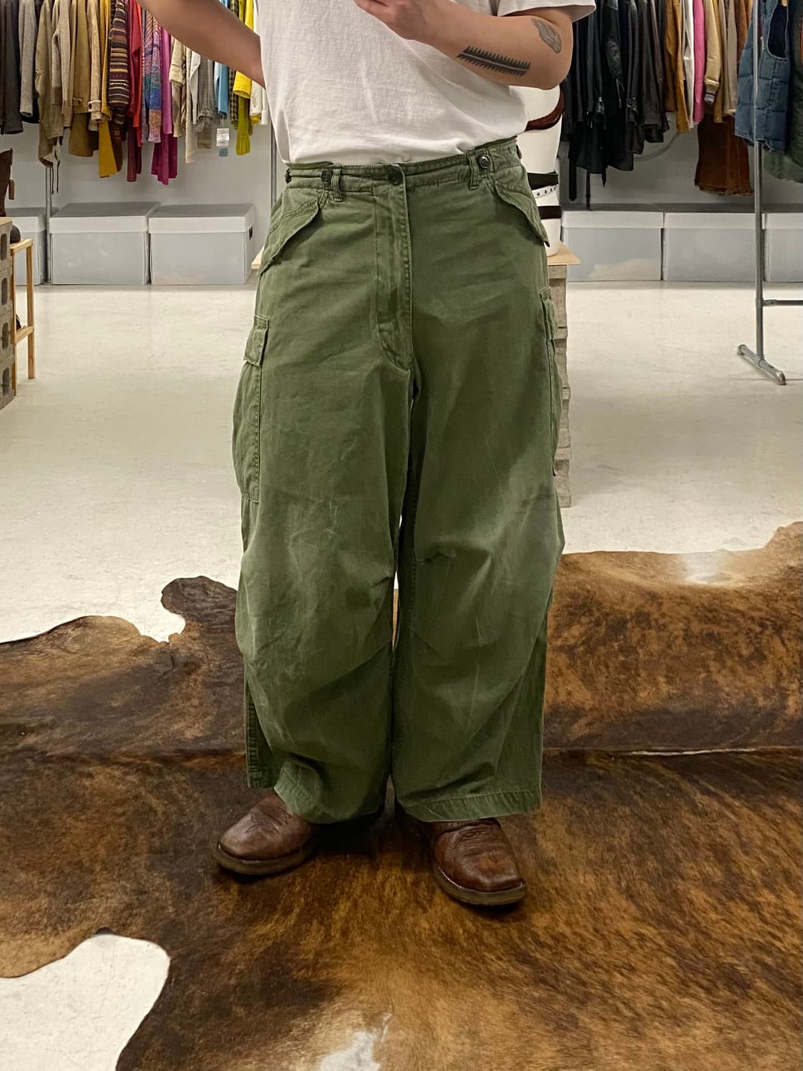 HOUSTON m-51 pants 휴스턴 하드 페이딩 M-51 쉘 팬츠 상품이미지1