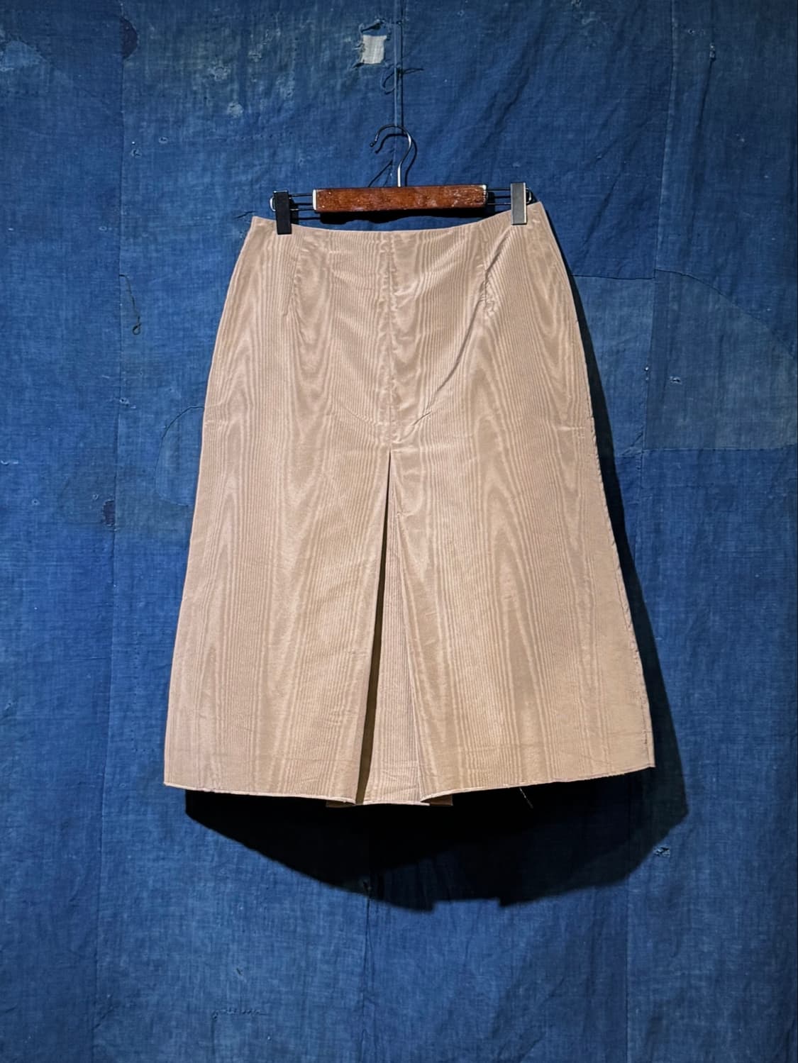 28inch ) PRADA Moire Silk Slit Skirt 상품이미지1