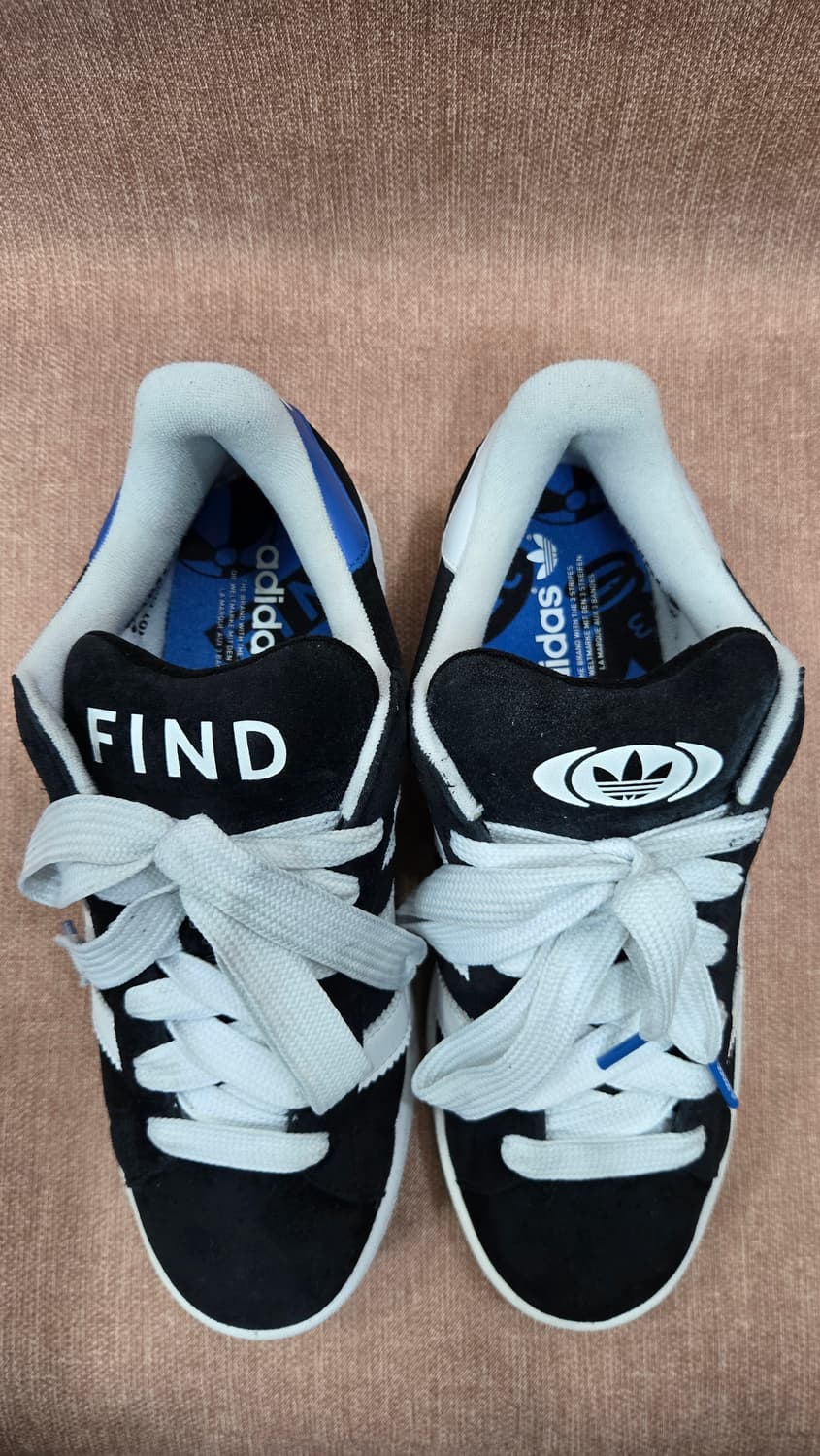 아디다스 270mm- 캠퍼스 00s 코어 블랙 클라우드 화이트 상품이미지2