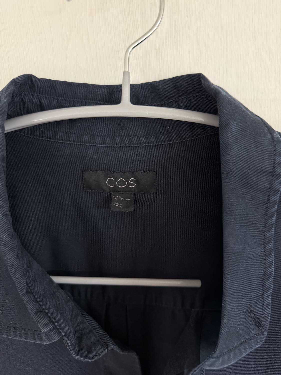 COS 코스 남성 네이비 면셔츠 L 상품이미지5