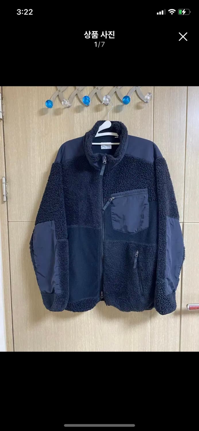 [UNIQLO] 유니클로 엔지니어드가먼츠 블랙 후리스 M사이즈 상품이미지1