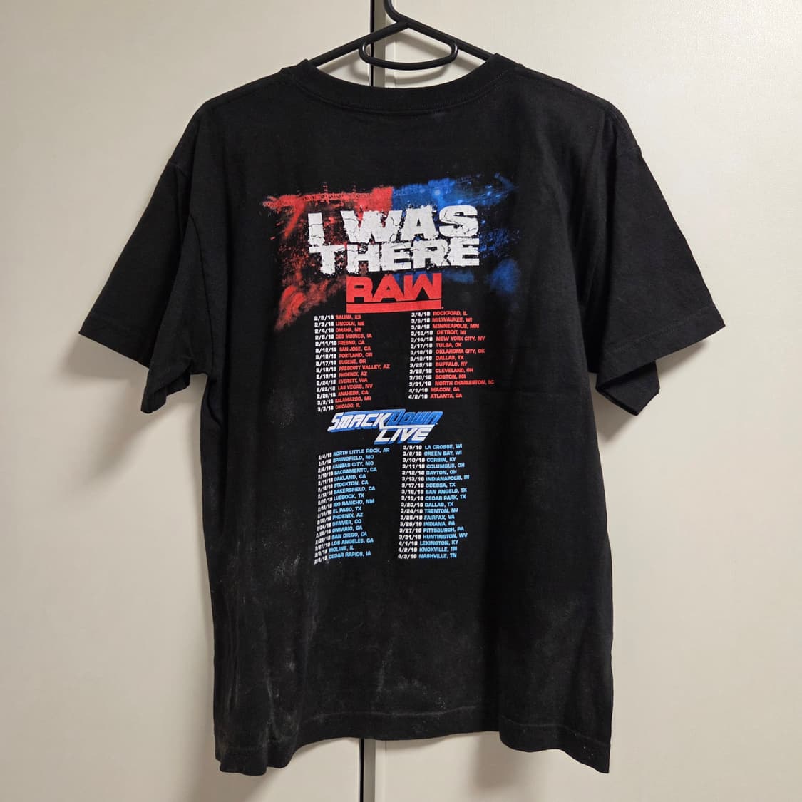 WWE 빈티지 반팔 티셔츠 M 상품이미지4