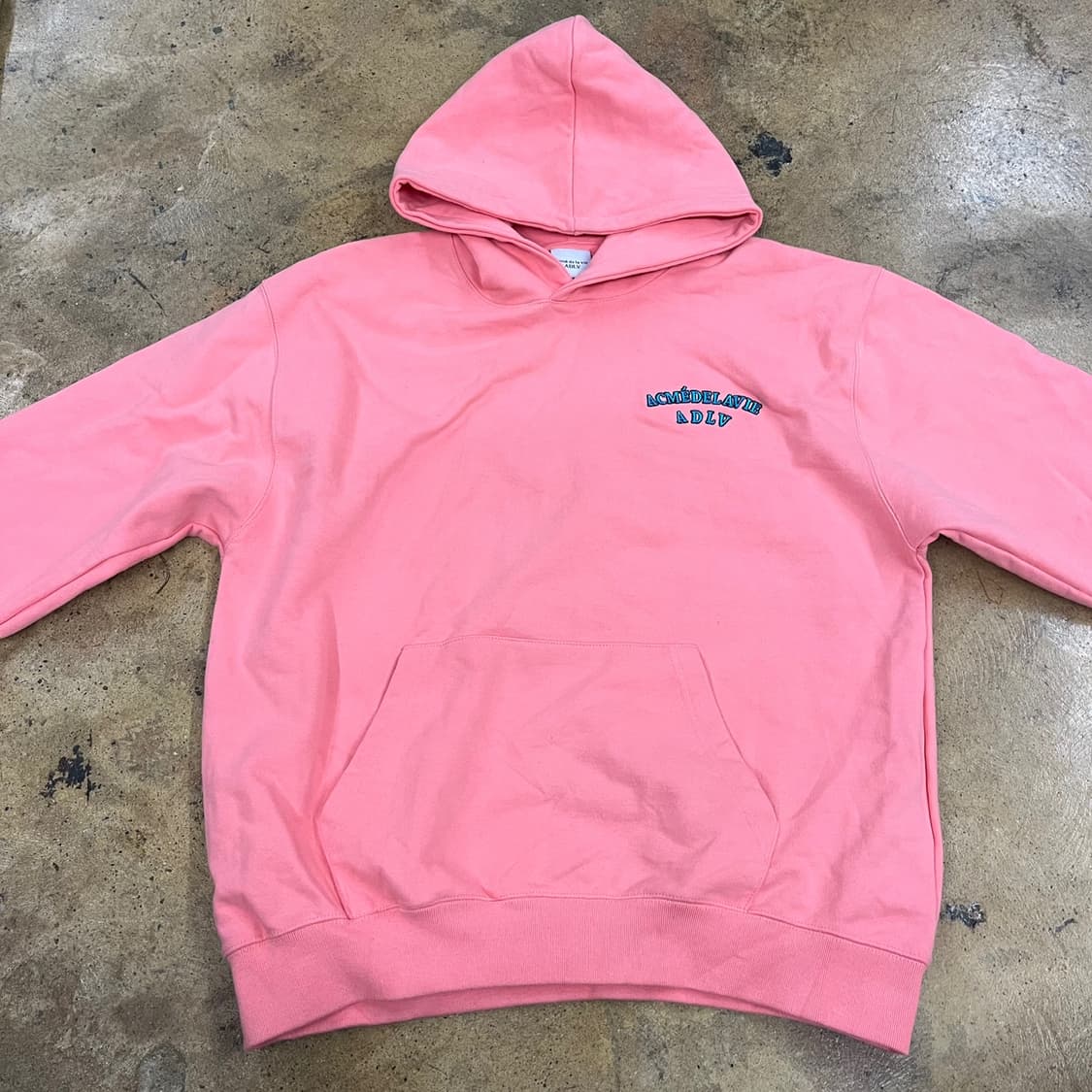 [정품] 아크메드라비 ADLV 핑크 후드티 b15 상품이미지3