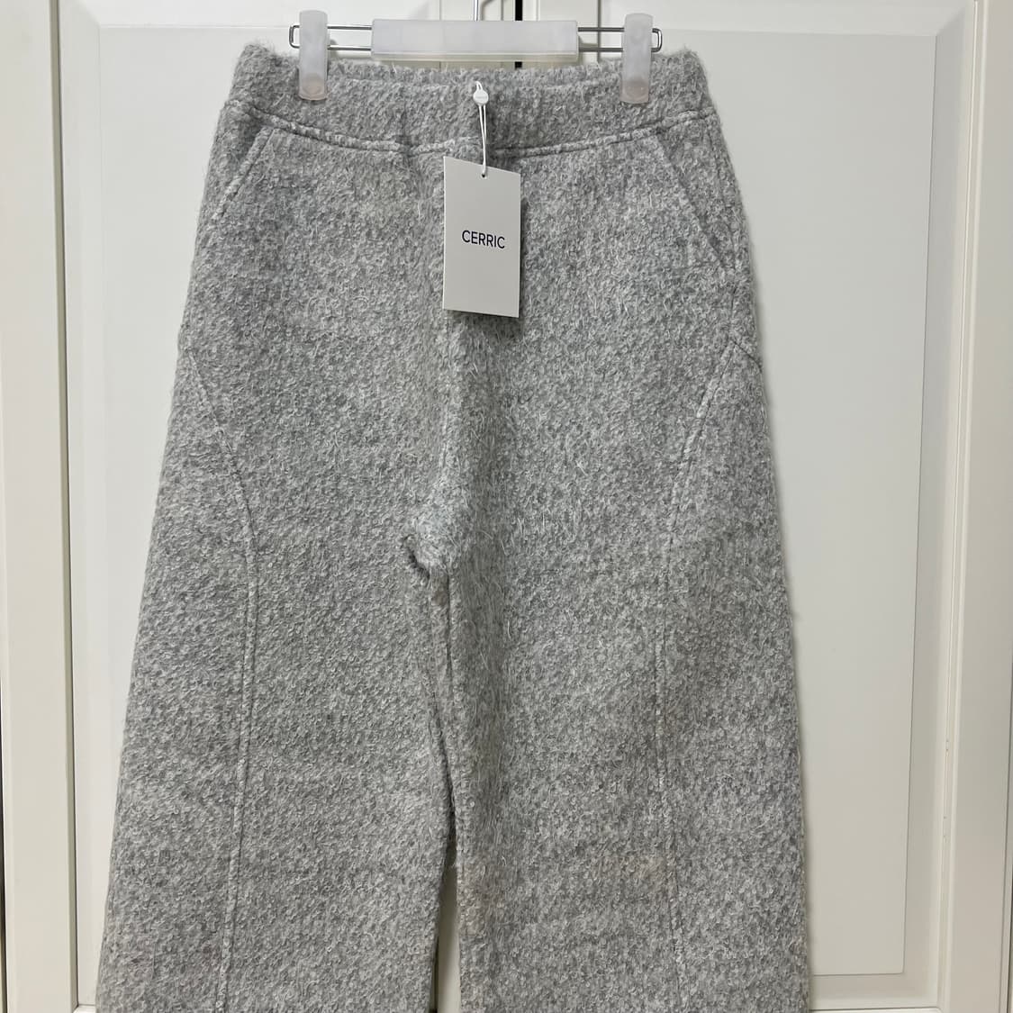 [새상품] 세릭 팬츠 Hairy Wide Pants / Gray 판매 상품이미지2