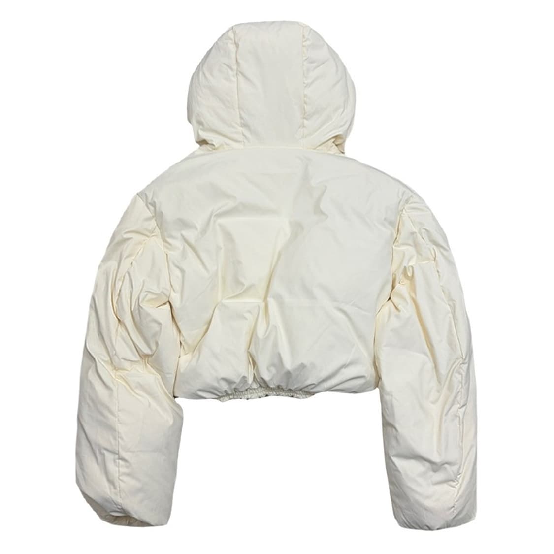 AVENUE 후드 크롭 푸퍼 덕다운 숏패딩 F 상품이미지7