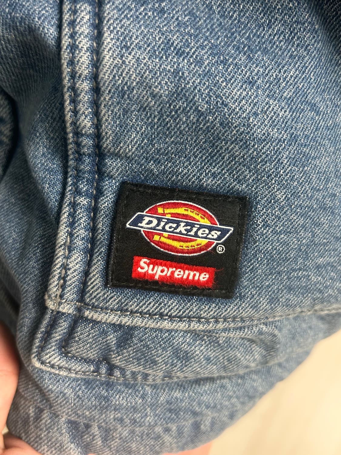 슈프림 디키즈 데님 워크자켓 M 상품이미지4