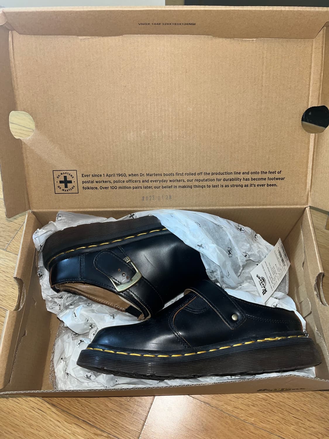 닥터마틴 아이샴 빈티지 스무스 블랙 220 상품이미지5