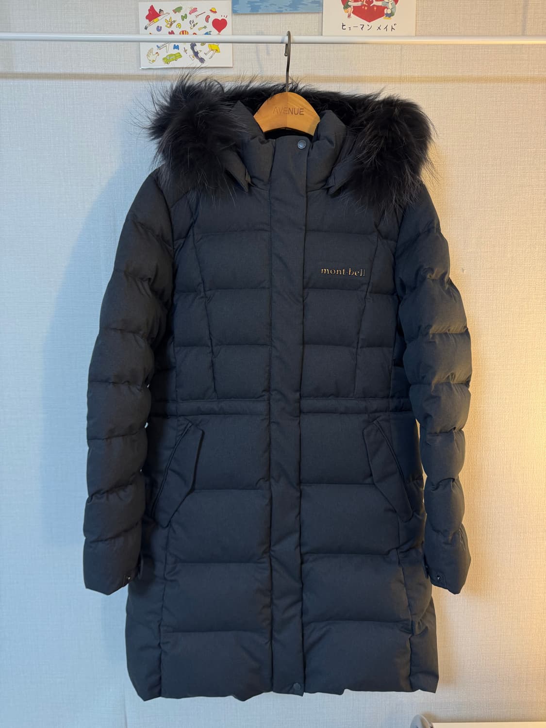 [95]몽벨 여성 구스다운 롱패딩 상품이미지1