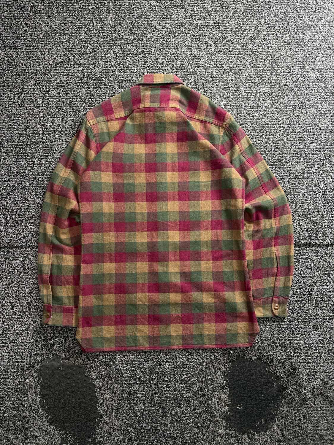 라코스테 치카노 레귤러 핏 체크 플란넬 셔츠 4033 상품이미지5