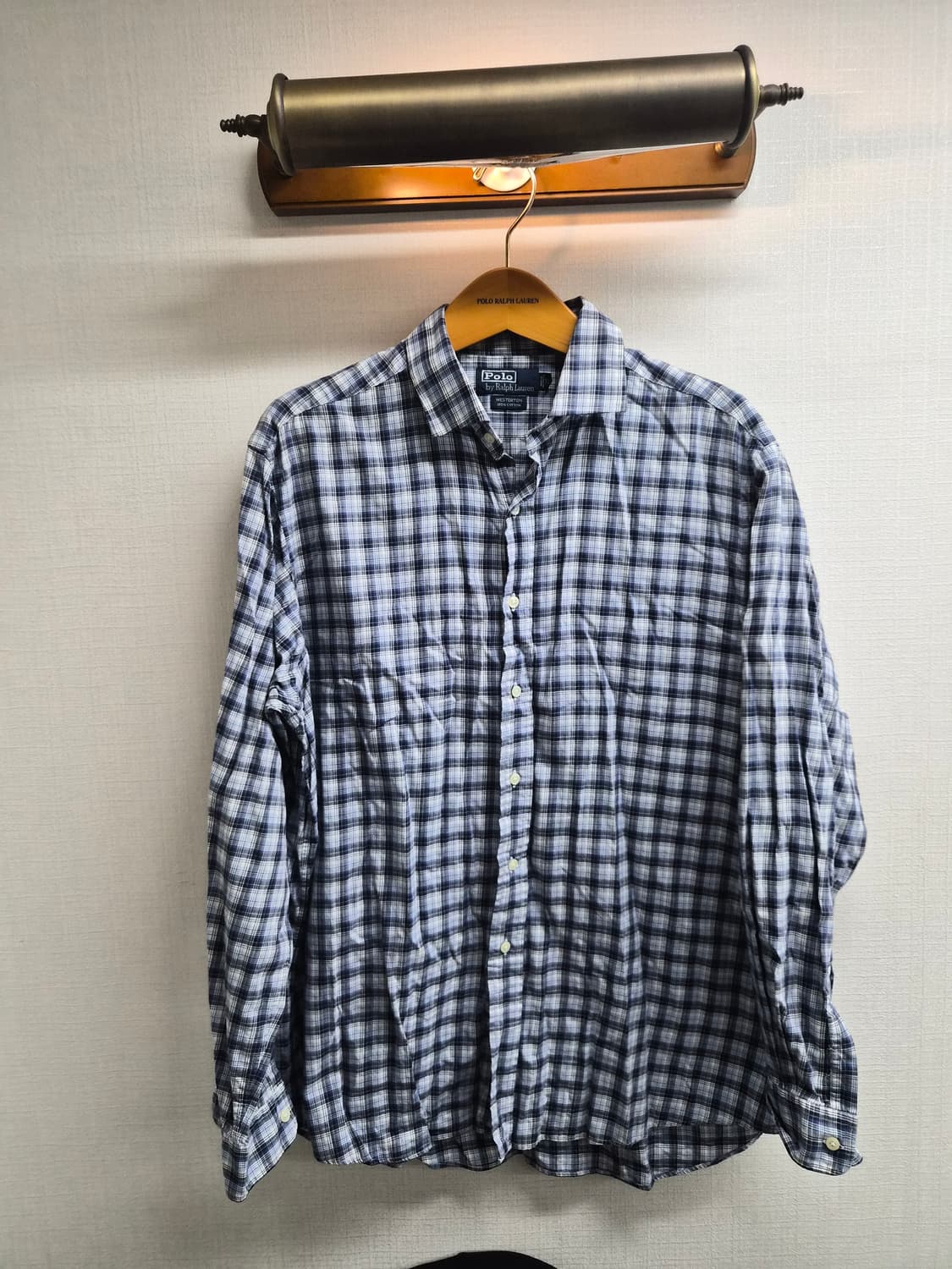 XL) 폴로 랄프로렌 90's WESTERTON 체크 셔츠 팝니다 상품이미지1
