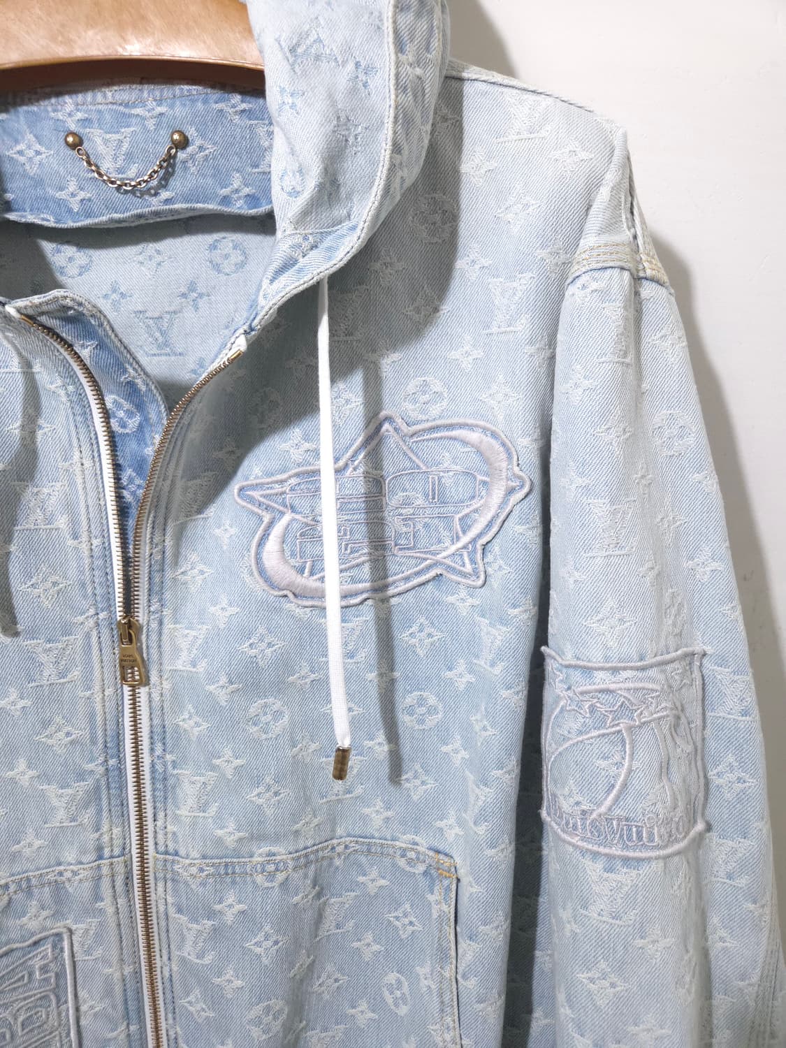 [새상품급] 루이비통 NBA 모노그램 청자켓 48Size 상품이미지3