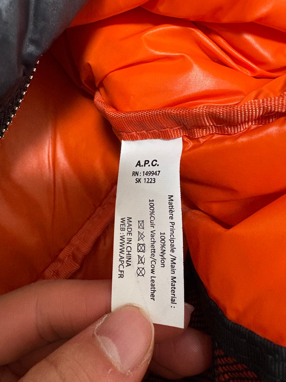 아페쎄 봄버 크로스 백 상품이미지4