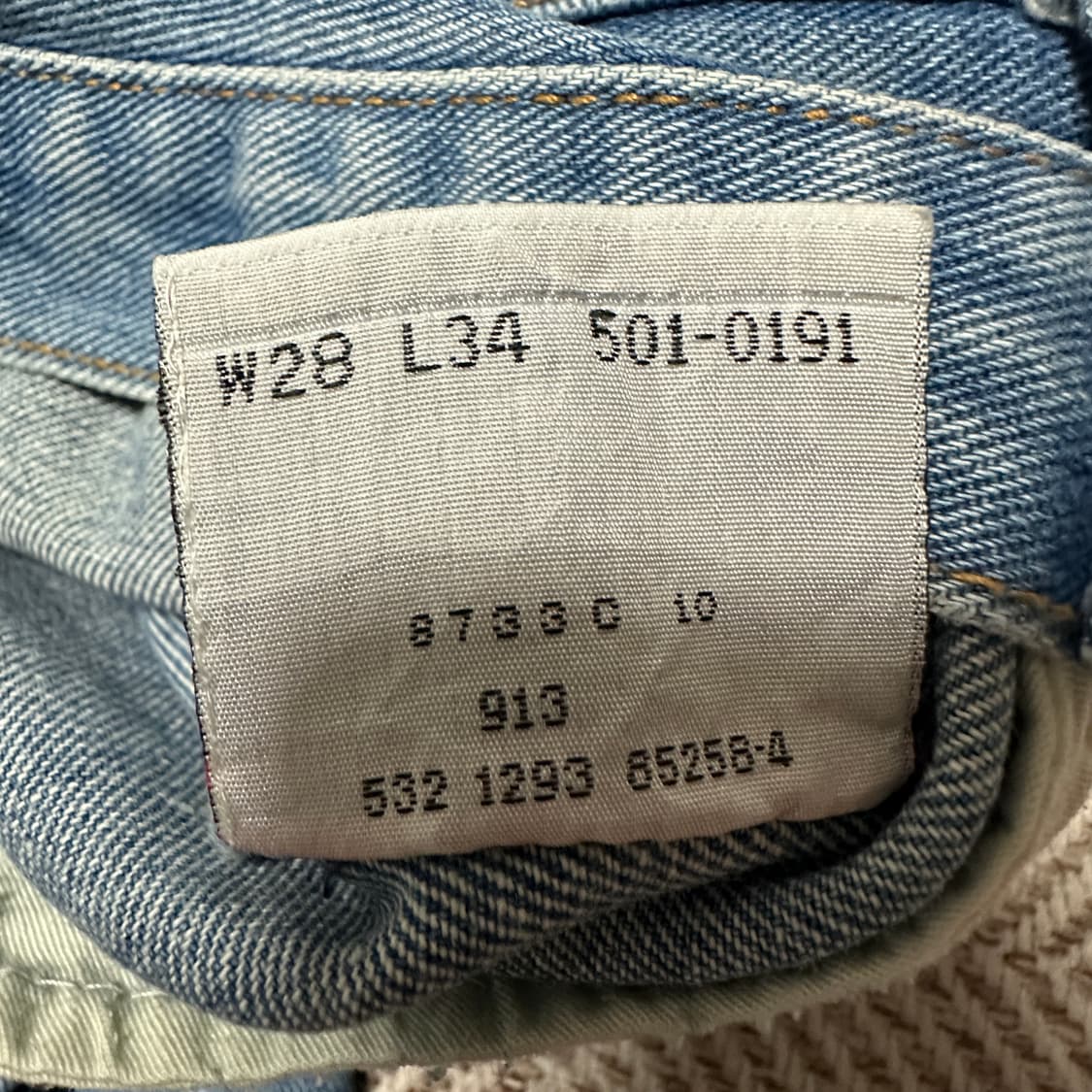 LEVI'S 501XX 90's usa made vintage denim 상품이미지5