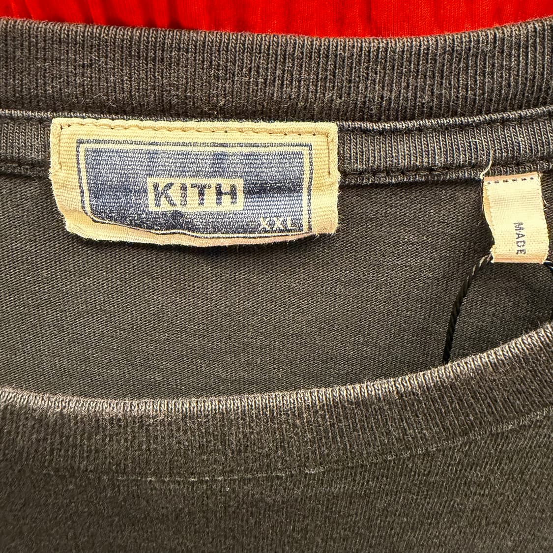 KITH 키스 윈드 실드 박스 로고 블랙 반팔 티셔츠 2XL 상품이미지7