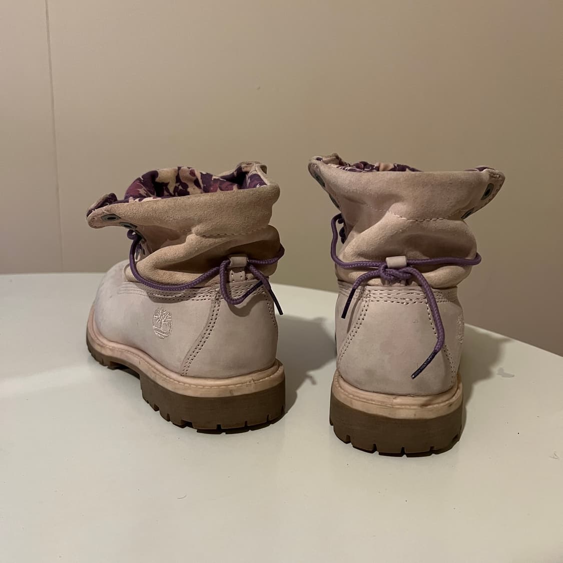 팀버랜드 롤 탑 누벅 핑크 상품이미지3