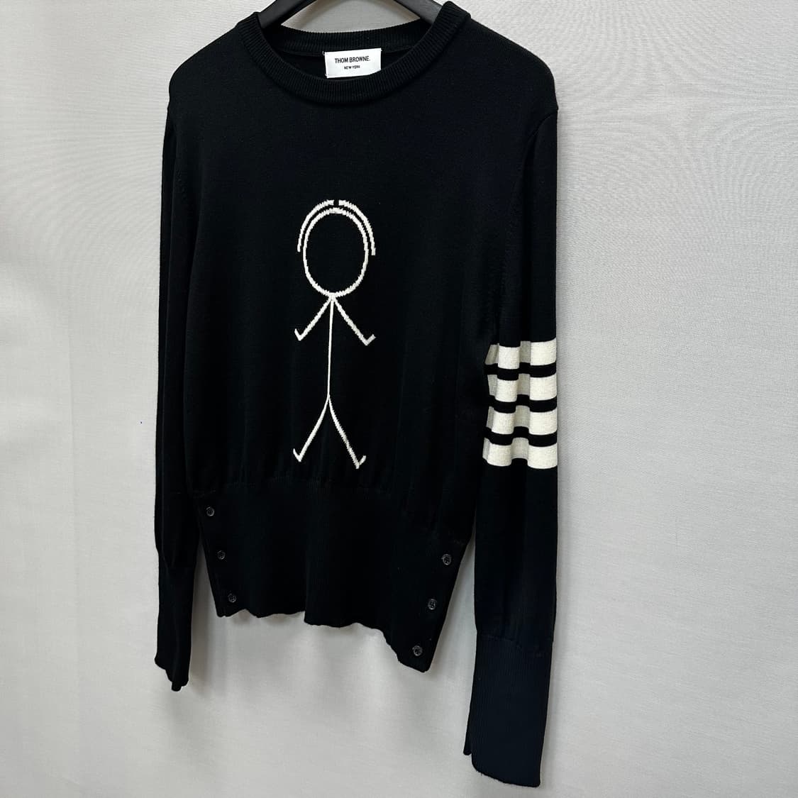 톰브라운 아이콘 인타르시아 클래식 울 니트 ( 95 ) 상품이미지3