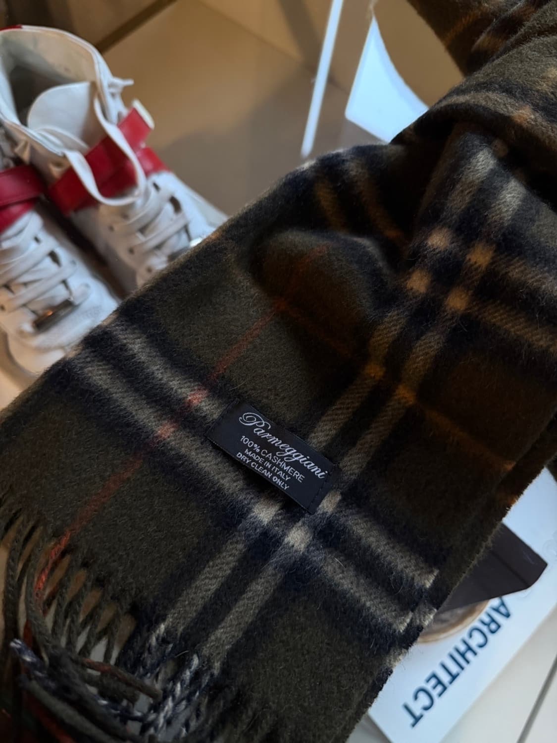 파르미지아니 캐시미어 머플러 상품이미지2