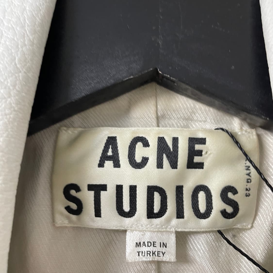 아크네스튜디오 화이트 라이더 자켓 36(W)  상품이미지4