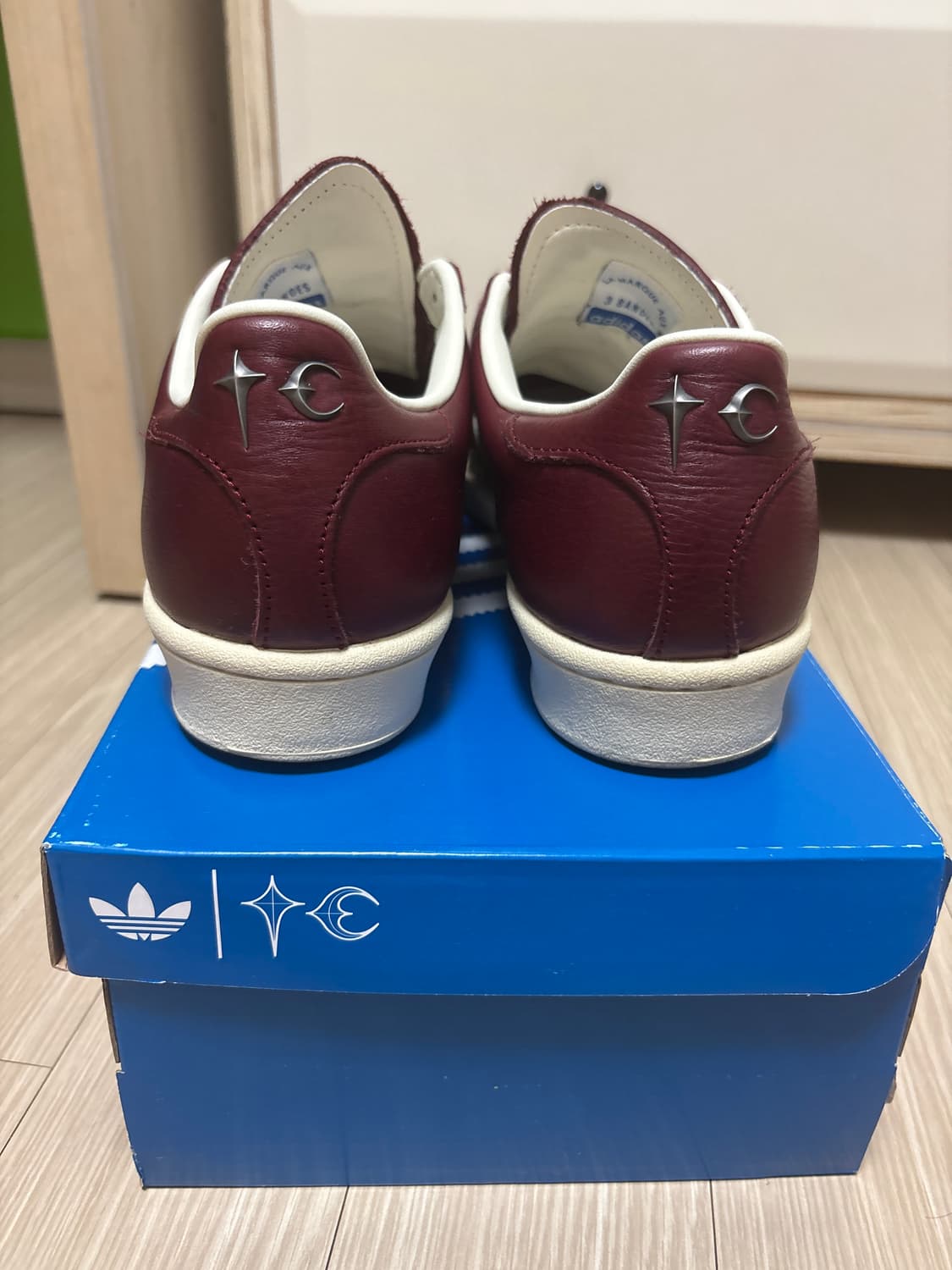 떠그클럽 아디다스 버건디 265 상품이미지3