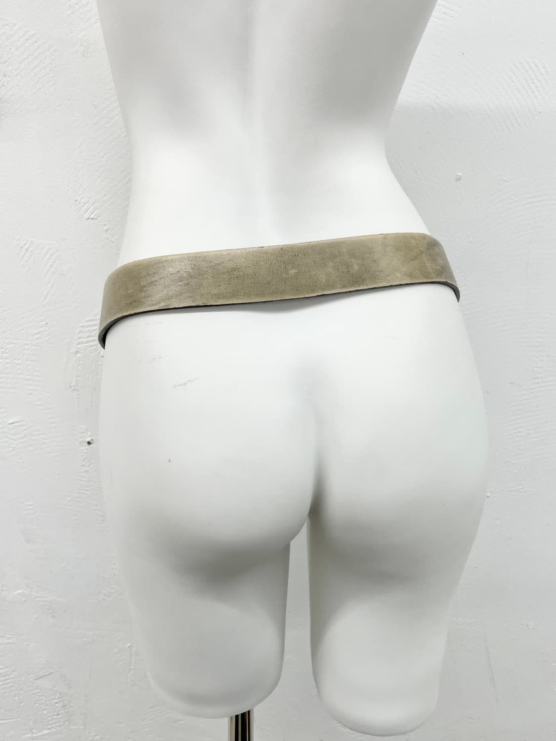 리얼레더 워싱 디테일 버클 벨트 상품이미지4