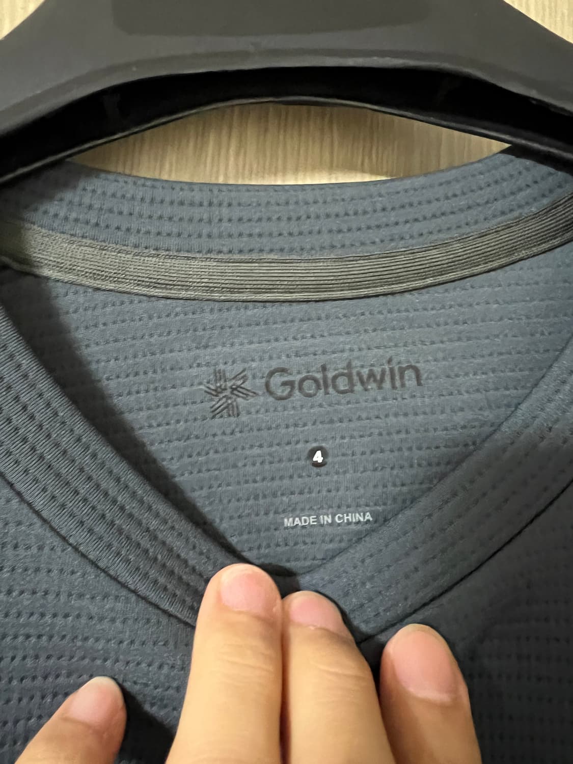 골드윈 듀얼레이어드 롱슬리브 4 클라우드 그레이 상품이미지2