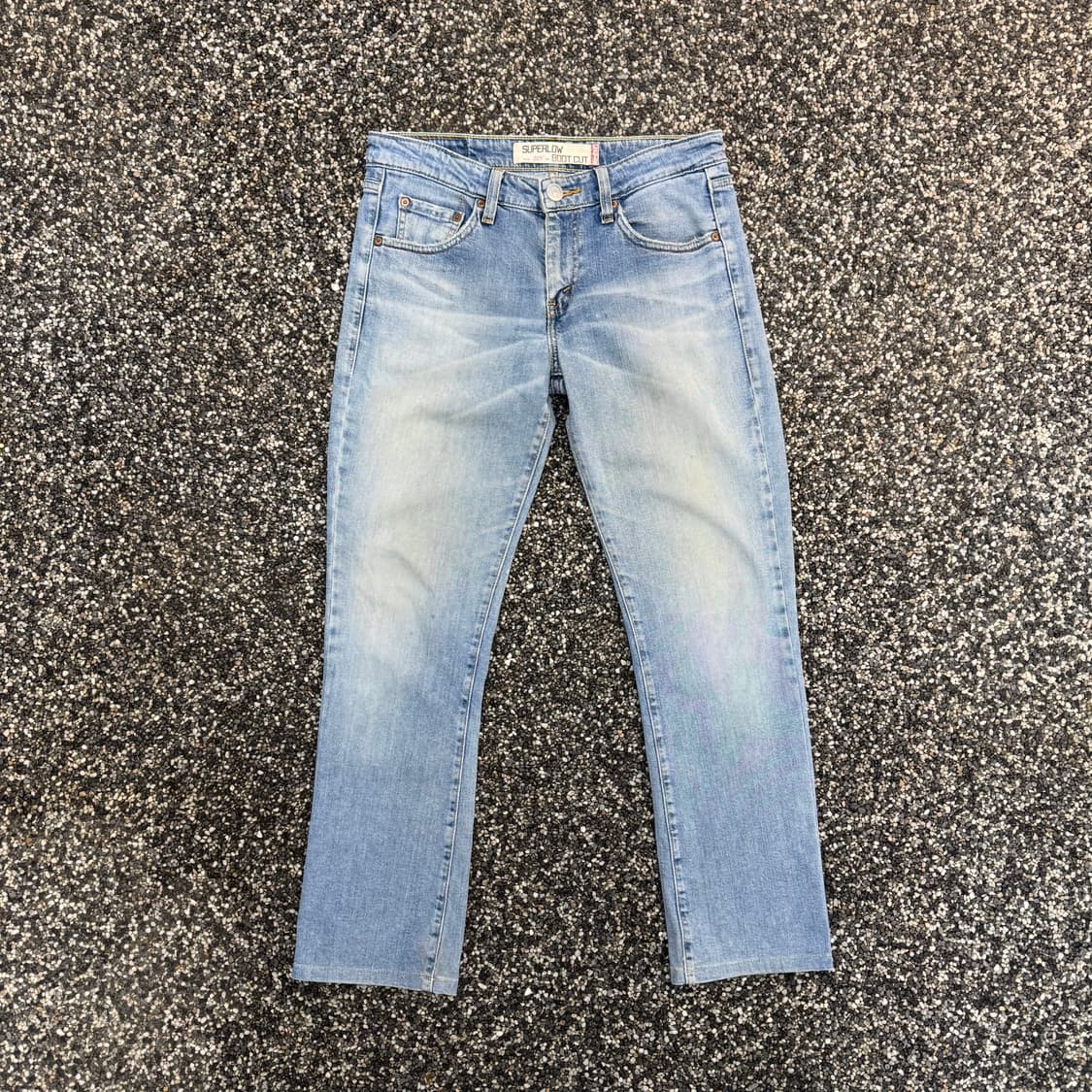 리바이스 우먼스 수퍼로우 부츠컷 데님 (32)   상품이미지1