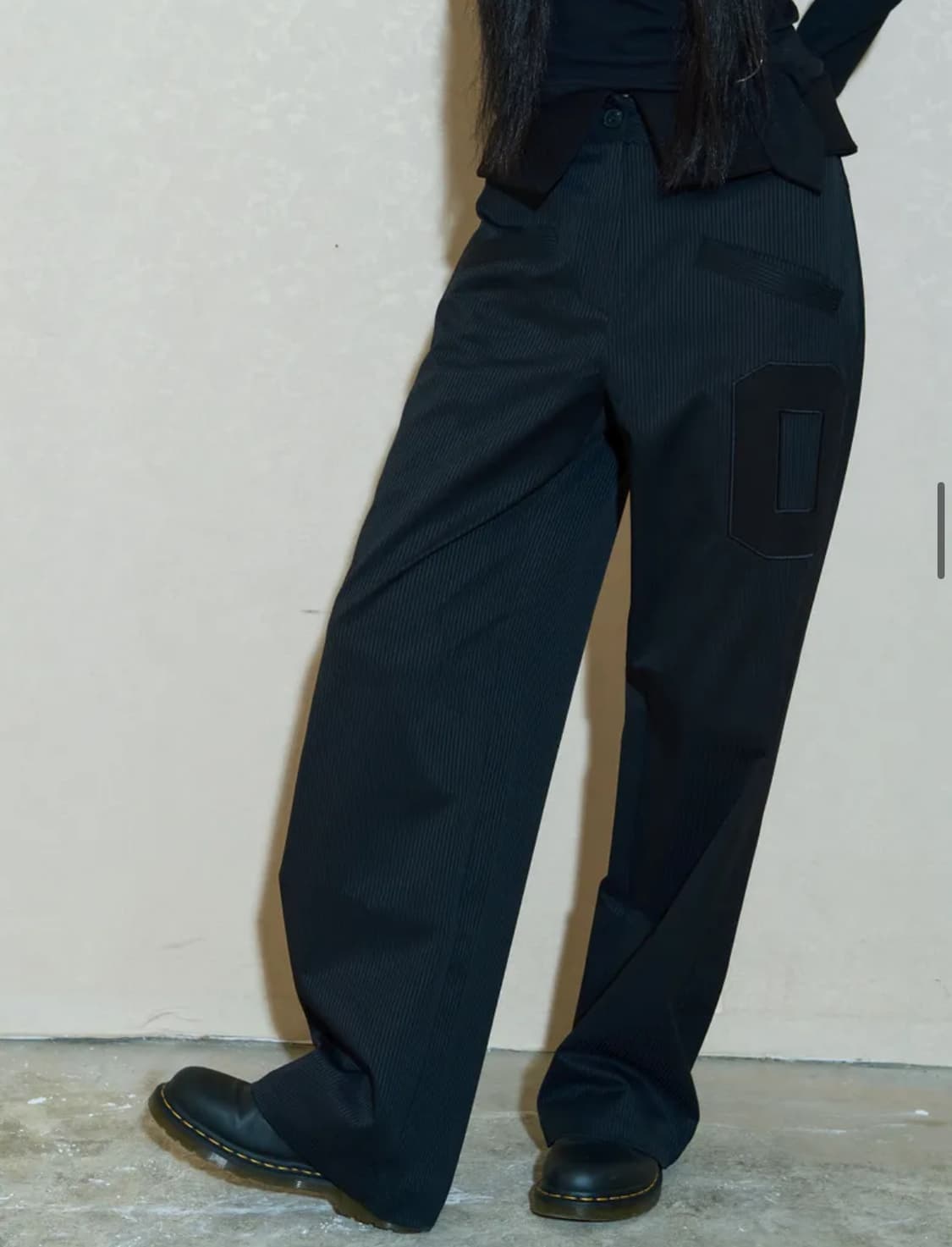 0104 0 APPLIQUE EMBROIDERY TROUSERS 상품이미지3