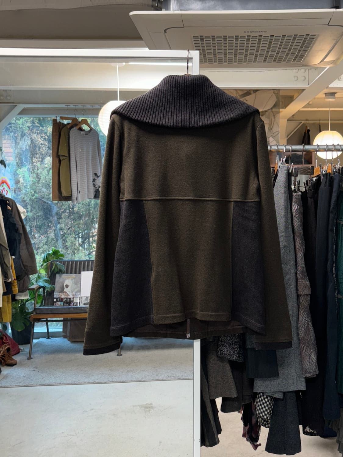 아츠로 타야마 하이넥 울자켓 상품이미지2