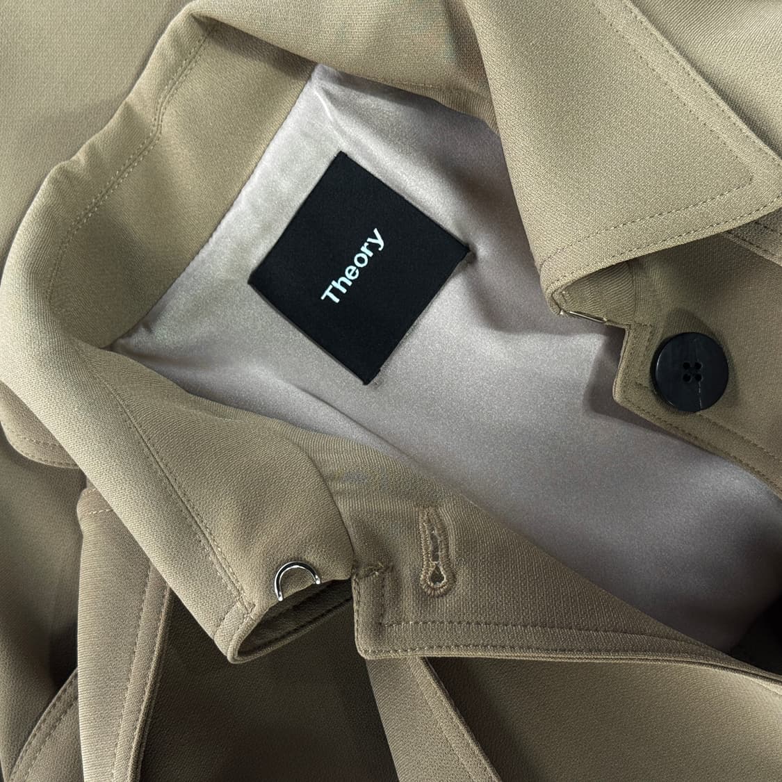 띠어리 크롭 트렌치 코트 상품이미지4