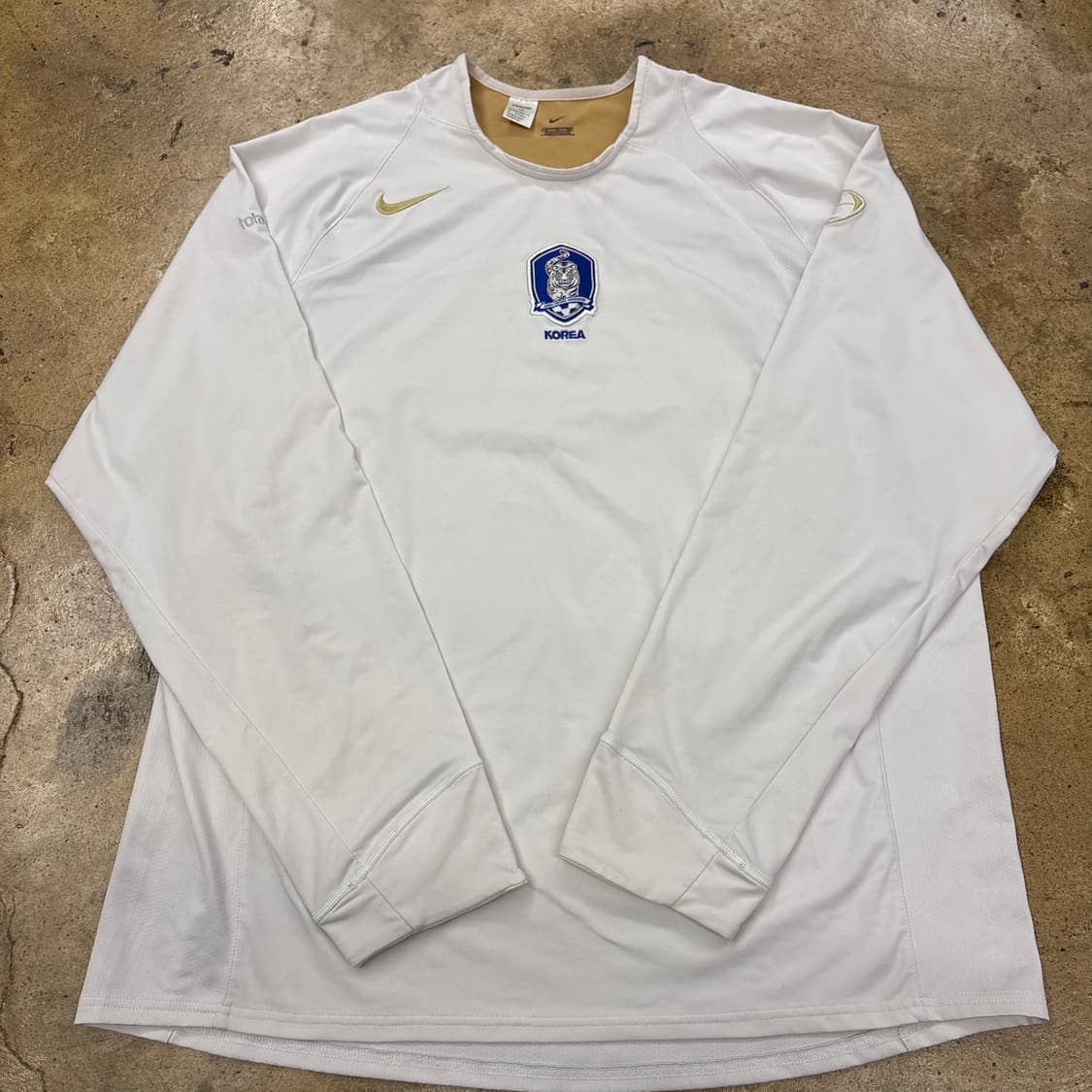 [정품/110,xl] 나이키 축구 국대 긴팔 트레이닝티 b16 상품이미지2