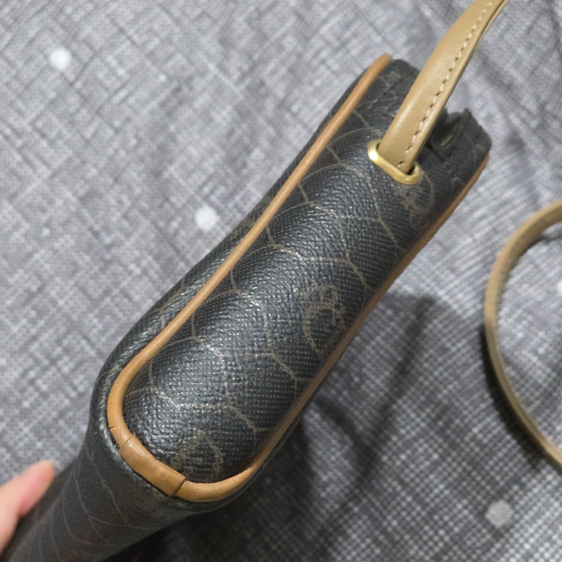 디올 빈티지 허니콤 숄더백 겸 크로스백 상품이미지9