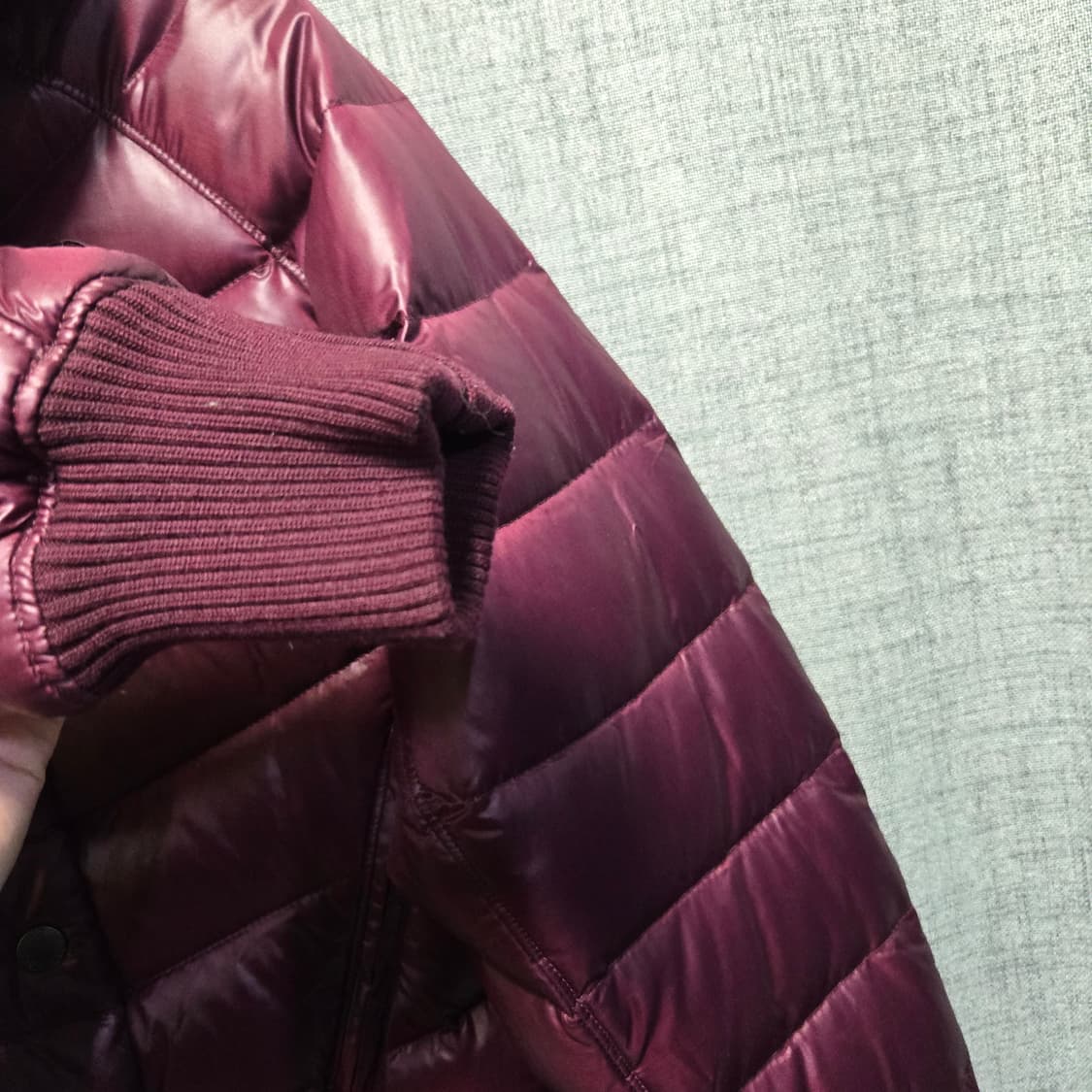 노스페이스 여성 헤이마마붐버 구스 다운 숏패딩  상품이미지3