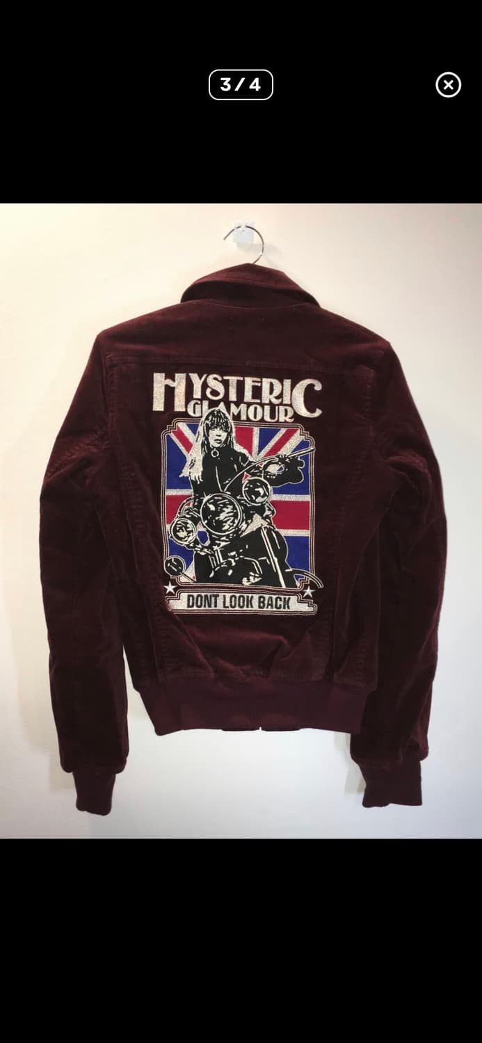 (구매) 히스테릭글래머 자켓 버건디 상품이미지1